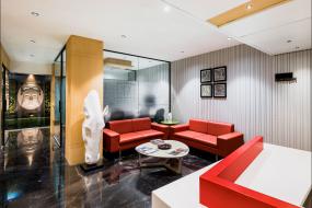 设计公司前台装饰装修图片