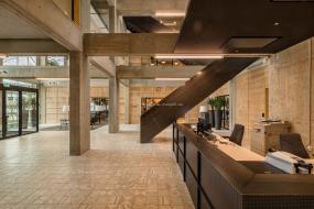 咨询顾问公司前台装修效果图