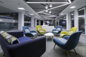 设计公司玻璃隔断装修设计效果图片库