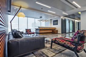 咨询顾问公司前台装修方案效果图