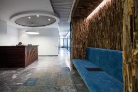 咨询顾问公司前台装修实景图片