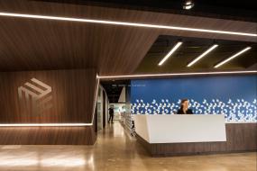 游戏公司前台室装修效果图