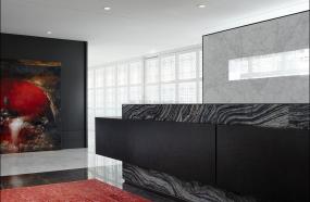 游戏公司前台装潢效果图片