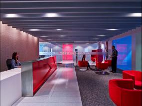 咨询顾问公司前台装饰咨询顾问效果图大全