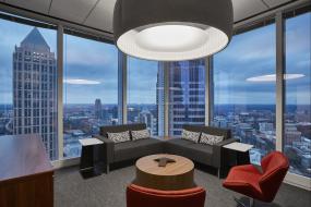 广告公司前台装修效果图片