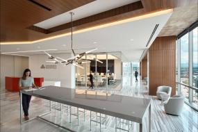 广告公司前台装修实景图图片大全