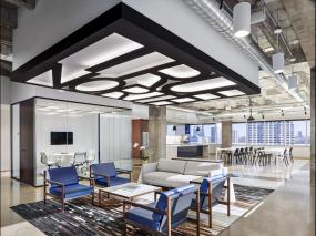 游戏公司前台装饰效果图大全