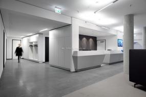 广告公司前台设计与装修效果图