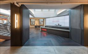 最新IT公司前台设计装饰效果图