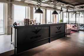 IT公司前台设计与装修效果图