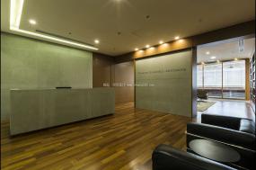 互联网公司前台设计装修效果图片大全