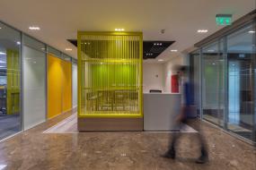 互联网公司前台装饰装修图片