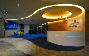 互联网公司前台装修设计图片大全