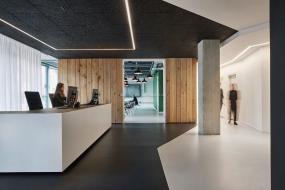 广告公司前台装修设计图片