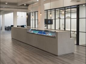 外国公司前台装饰效果图大全