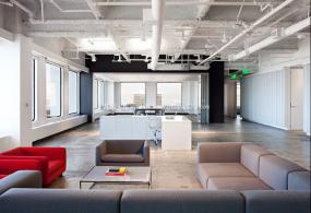 IT公司前台设计装修图片