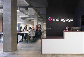 最新通信公司前台装修设计效果图