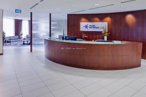 通信公司前台室装修效果图