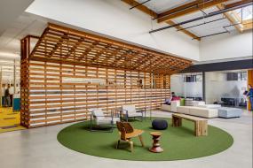 软件公司前台设计与装修效果图大全