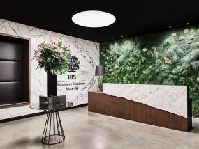 投资公司前台装饰效果图片