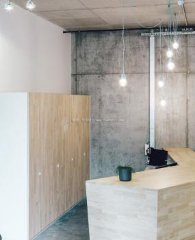 通信公司前台装修实物图片