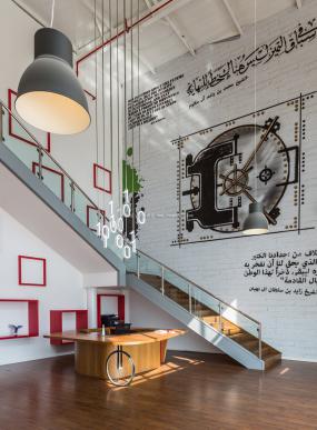 通信公司前台装修设计效果图片库