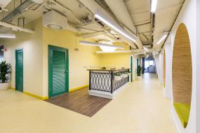 通信公司前台装饰装修效果图