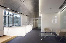 通信公司前台装潢图片