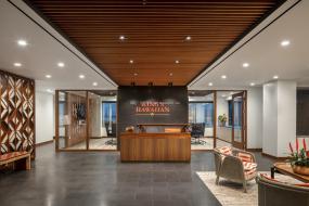 培训教育公司前台装饰图片