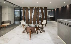 高档软件公司前台装修效果图