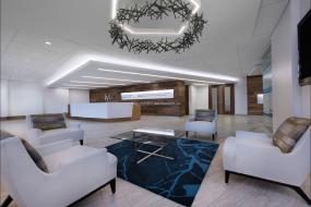 投资公司前台装修设计图片大全