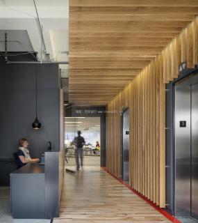 软件公司前台设计装潢图片