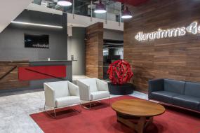 金融公司前台装饰效果图大全