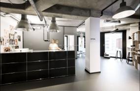 生物科技公司前台室装修效果图大全