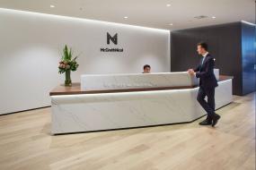 房地产公司前台装饰图片