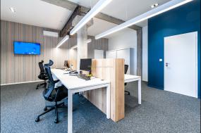 科技公司吊顶装修高清效果图