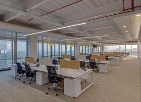 高端广告公司吊顶装修效果图