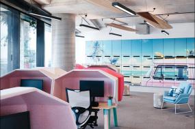 金融公司吊顶装潢设计效果图片