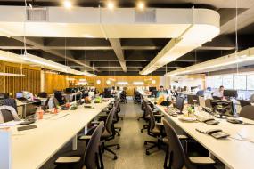 高端互联网公司吊顶装修效果图