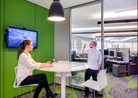 广告公司吊顶设计效果图片