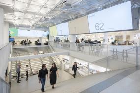 广告公司吊顶装潢设计效果图片