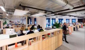 互联网公司吊顶装饰装修效果图大全