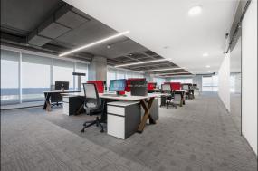 互联网公司吊顶设计与装修效果图