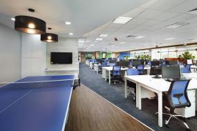 高端投资公司吊顶装修效果图