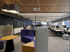 最新金融公司吊顶装饰效果图