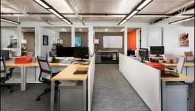 传媒文化公司吊顶装饰装修效果图