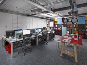 金融公司吊顶装修实景图片大全