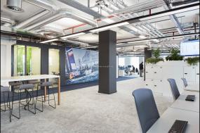 金融公司吊顶装饰效果图片