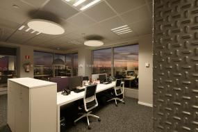 最新传媒文化公司吊顶设计装饰效果图