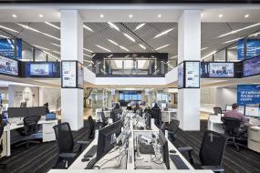 高端房地产公司吊顶装修效果图